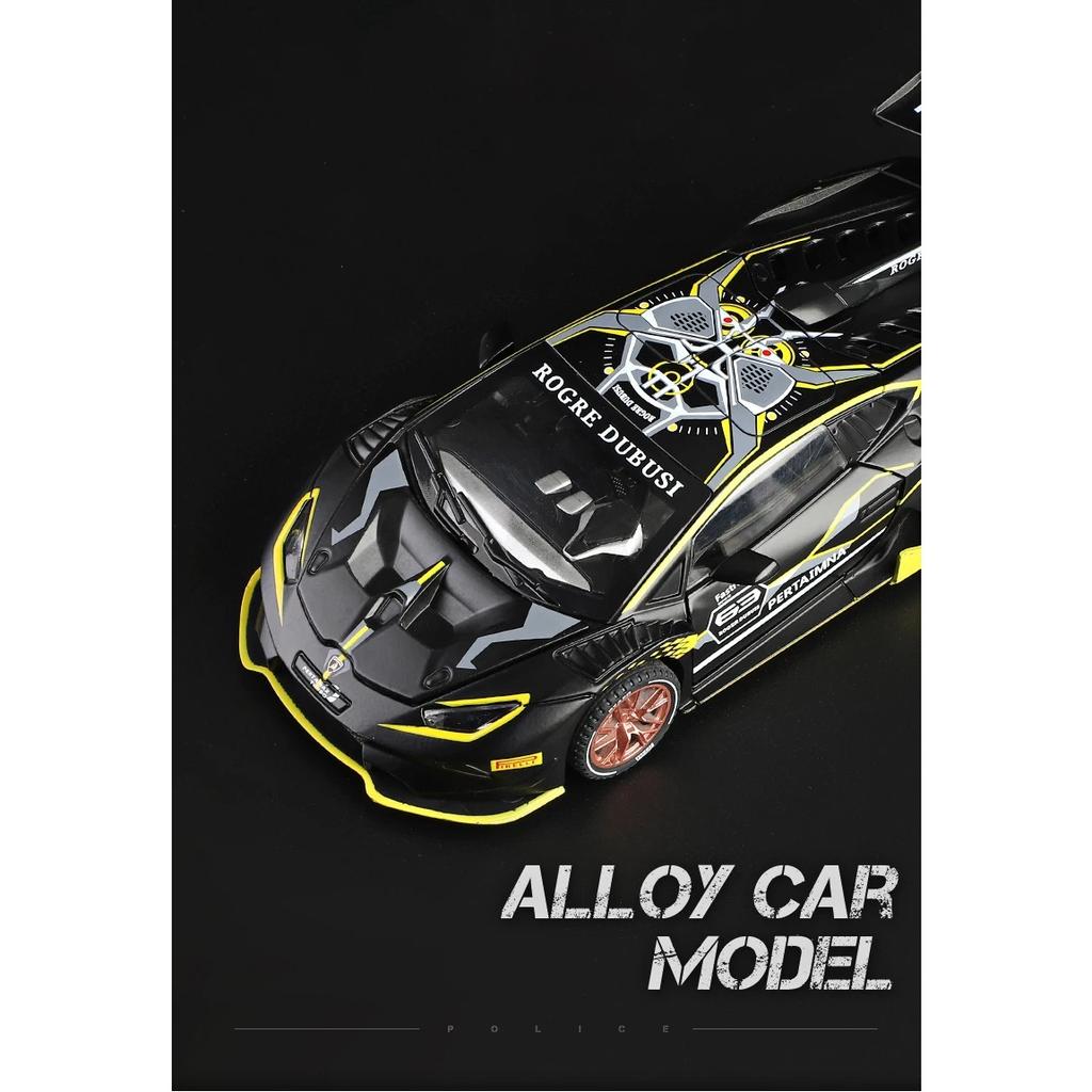 1/32 Lamborghini HURACAN ST EVO Sports Car Alloy Car Model Diecasts & Toy Vehicles Car Model Simulation Model Collection