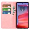 For Motorola Edge 50 Pro 5G Case Wallet Card Holder Skin-Friendly Leather Mobile Phone Cover