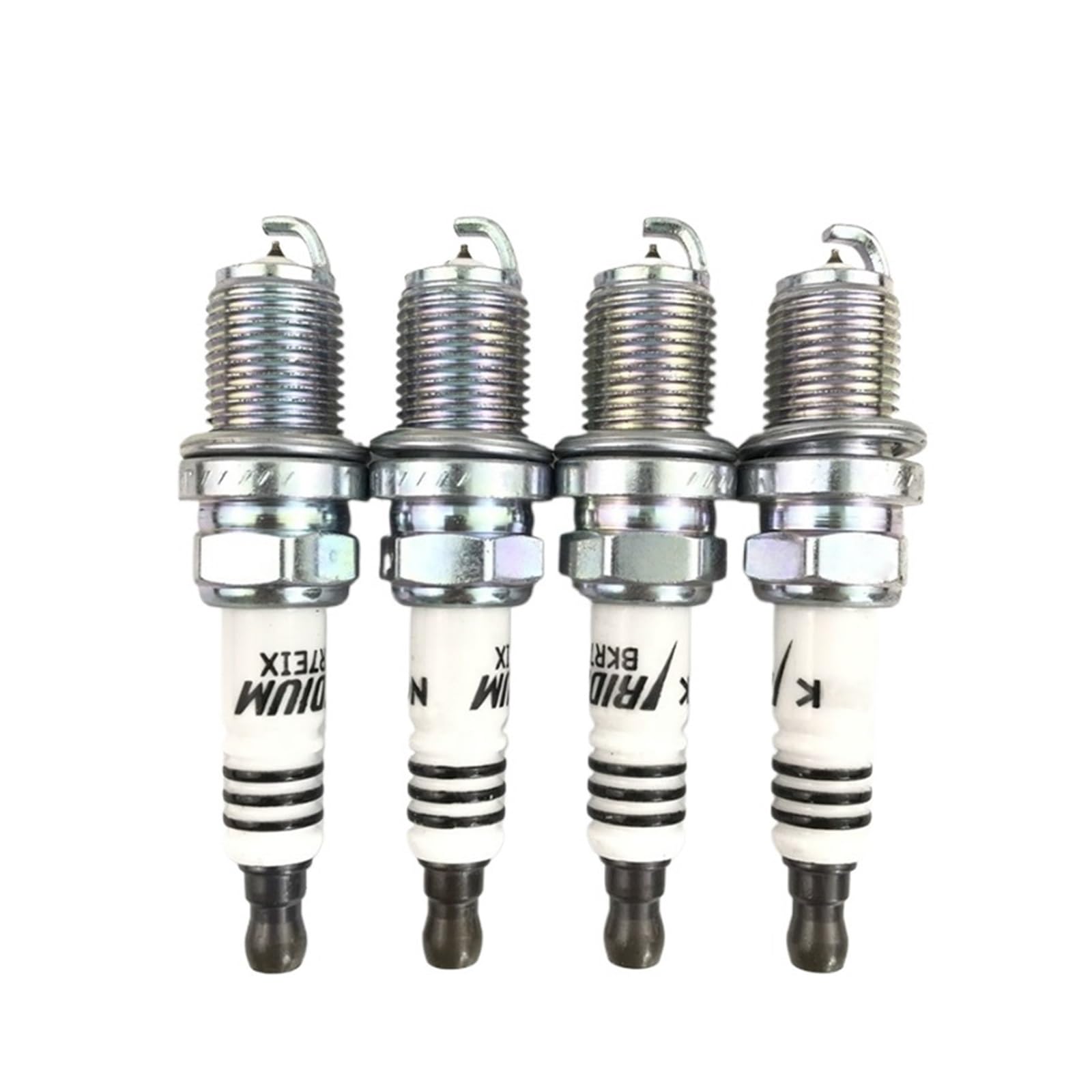 

4PCS BKR7EIX 2667 Iridium Spark Plug, Compatible with Polaris-Porsche BMW-Volvo BKR7EIX-2667 Plug One Size