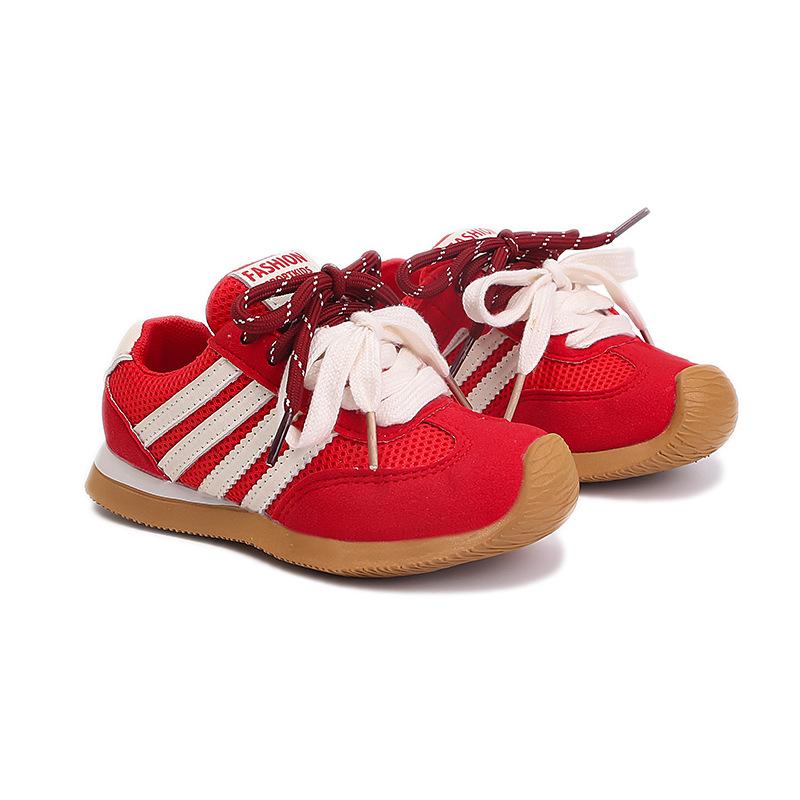 Girls Shoes 2025 Spring and Autumn New Casual Shoes Children's Fashion Forrest Gump Shoes Medium and Older Children's Versatile Mesh Sports