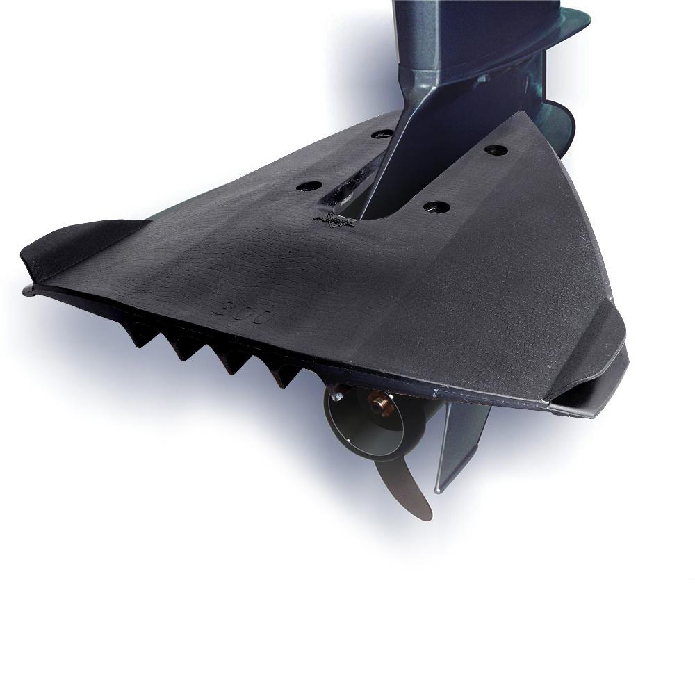 Marine Hydrofoil Stabilizer Outboard Boat ABS Plastic Steering Boat Control For Outboards Stern Drives 30HP-300HP Engine Black