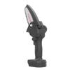 Cordless Electric Chain Saw Black Mini Rechargeable Woodworking Cutting Tools (Prise Americaine )
