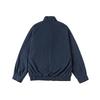 ANGN Unisex Retro Canvas Multi-Pocket Workwear Jacket, Stand-Up Collar, Loose Fit for Spring/Autumn