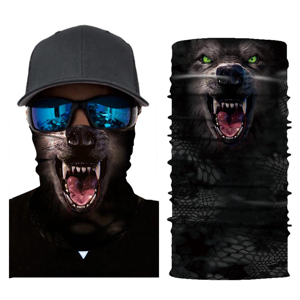 Cycling Motorcycle Head Scarf Neck Warmer Face Mask Ski Balaclava Headband
