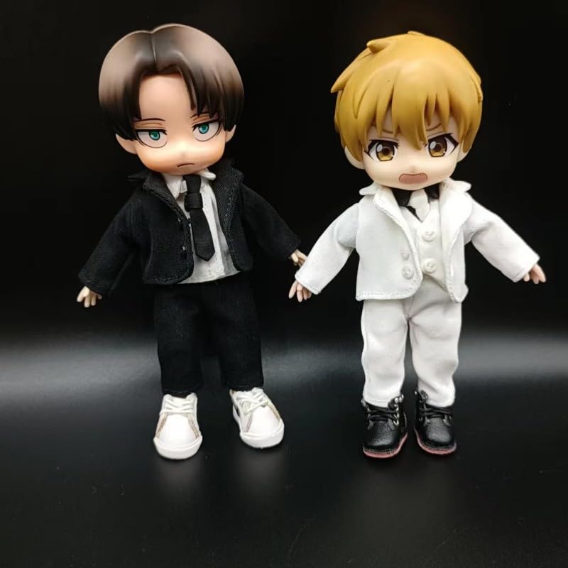 AXLUCE - Obitsu 11 - Clothes - Suit Set - Obitsu Doll - 11cm - OB11 (White)