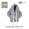 Car Gear Shift Hoodie Cover Handle Decoration Car Shift Lever For Renault Dacia Duster Megan Zoe Scenic Koleos Fluence Sandero ZZ11