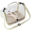 Portable Bird Carrier Bag Folding Breathable Mesh Parrot Out Bag Large Capacity Clear Window Bird Transport Cage