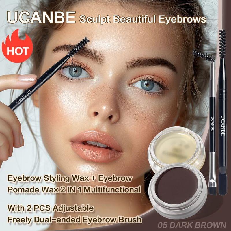 UCANBE - Stereoscopic Eyebrow Set - 5 Colors