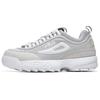 FILA Fusion Disruptor 2 Leather Comfortable Trendy Low-Top Dad Shoes Women sneaker T12W943702FGY