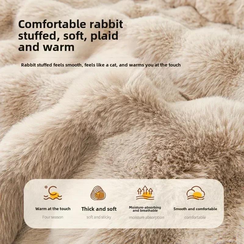 Quadratisches Winterweiches Warmes Haus für Hundebett für Kleinen Hund Matte Superweiches Katzenbett Haustier Sofa Kissen Plüsch Nackenkissen Katzennest Reise