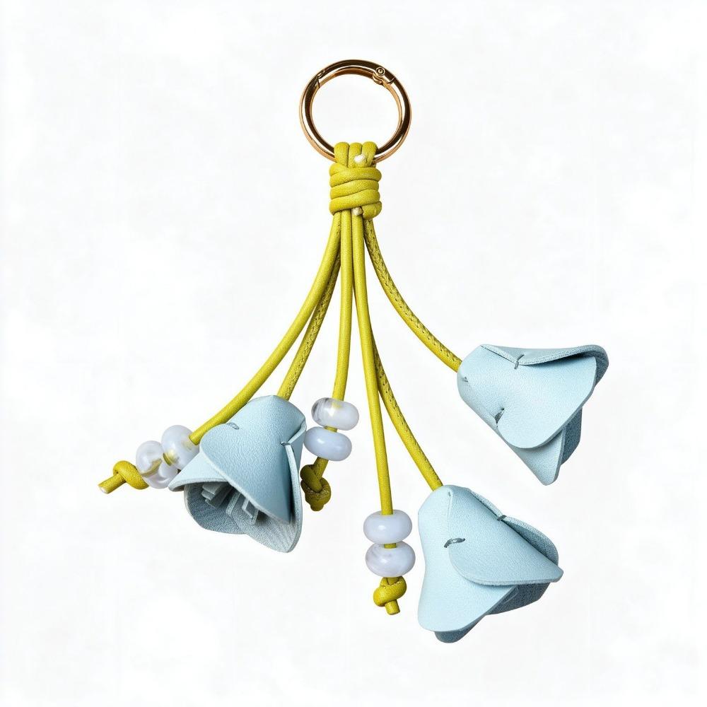 PU Bag Charm Lightweight Keychain Pendant Cute Decorative Accessory Car Interior