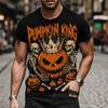 Street Hip Hop Sport Style Skeleton T-shirt Men 3D Print DJ Basketball Music Motorbike Skateboard Halloween Themed Hobby Tee Top