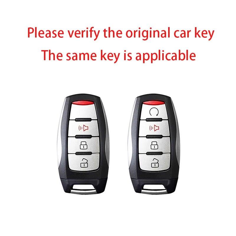 Zinc Alloy Leather Car Key Fob Case Great Wall Great Wall Cannon Gwm P Pickup Great Wall Poer Car Key Key Bag
