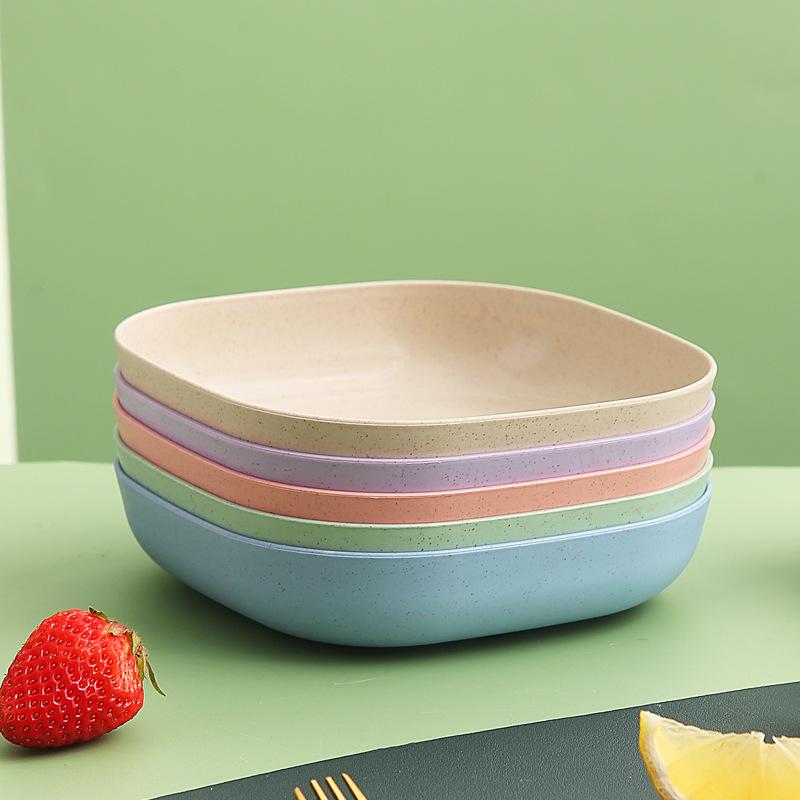 Japanese-Style Creative Plastic Bone Dish with Base