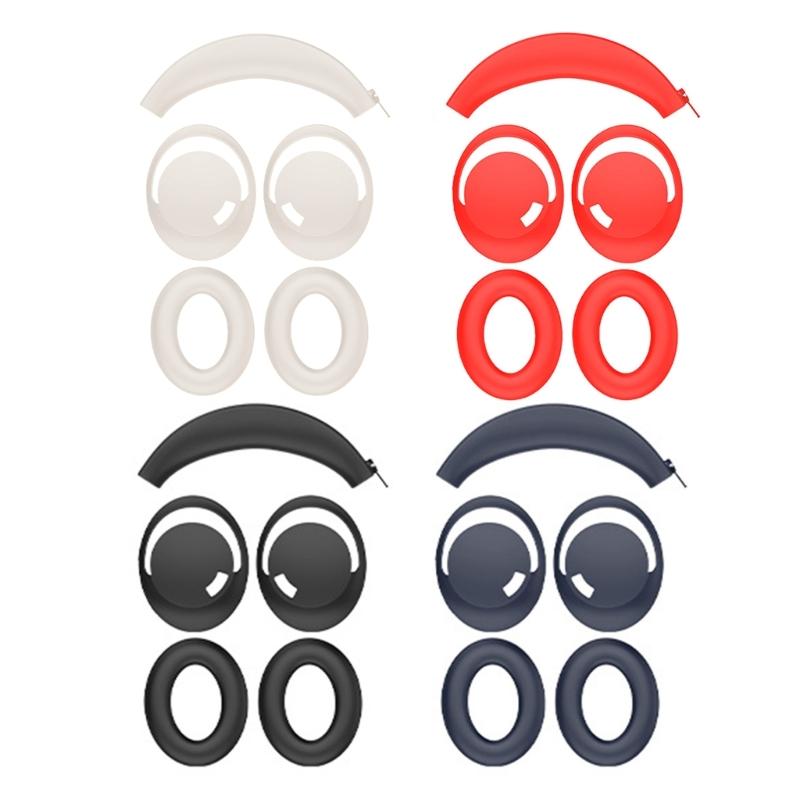 Comfortable Ear Pad Guard Headband Cover for SonoFlow Headphones Case Headbeam Skin Protector Zipper Cover Sleeve