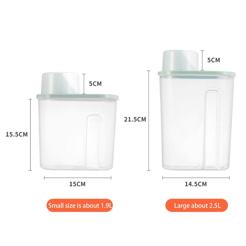 Large Kitchen Grain Storage Tank Food Dry Goods Storage Box Plastic Sealed Waterproof Grain Clear Coarse Cereal Container
