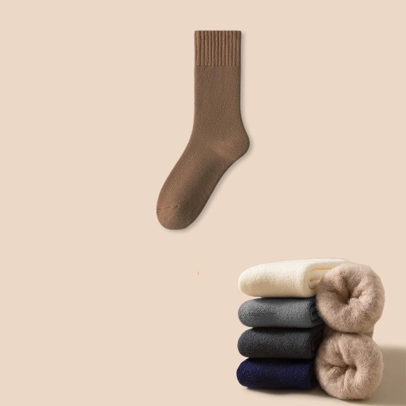 1/3/5 Pairs of Black Thermal Socks with Insulated Brushed Inner and TOG Rating 2.3 for Extreme Cold Weather