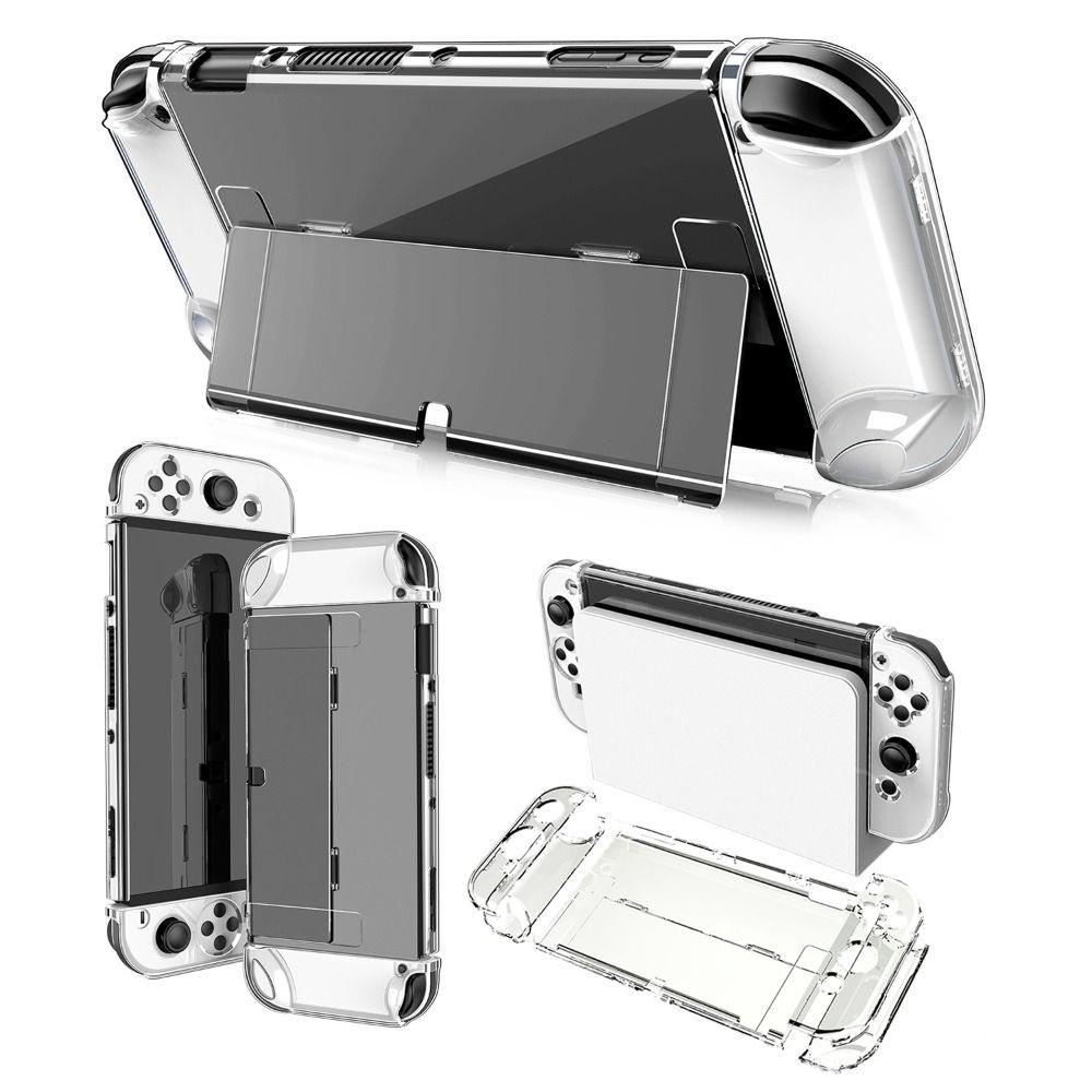 Сменная крышка консоли Прозрачная игровая консоль Корпус для Nintendo Switch OLED
