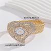 Fashionable Starry Sky Women's Bracelet Watch with Full Diamond Inlay