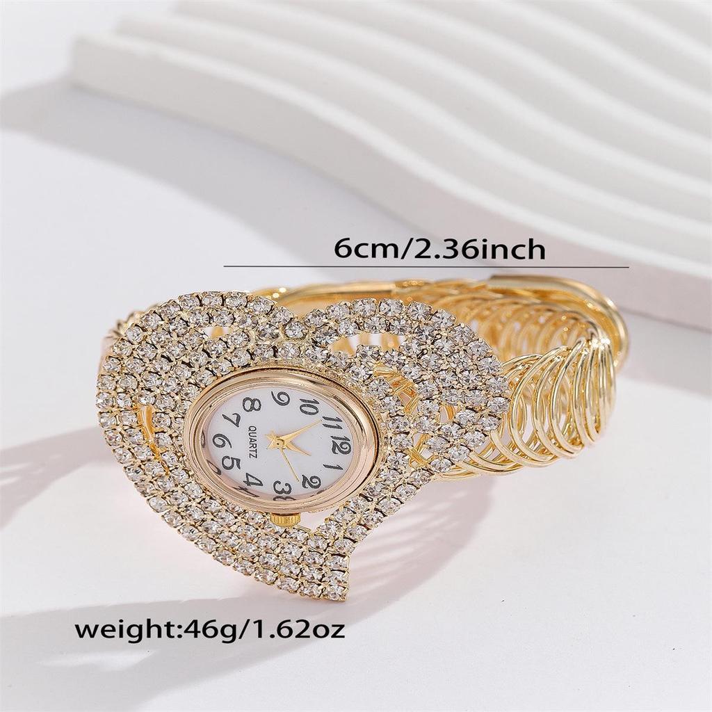Fashionable Starry Sky Women's Bracelet Watch with Full Diamond Inlay