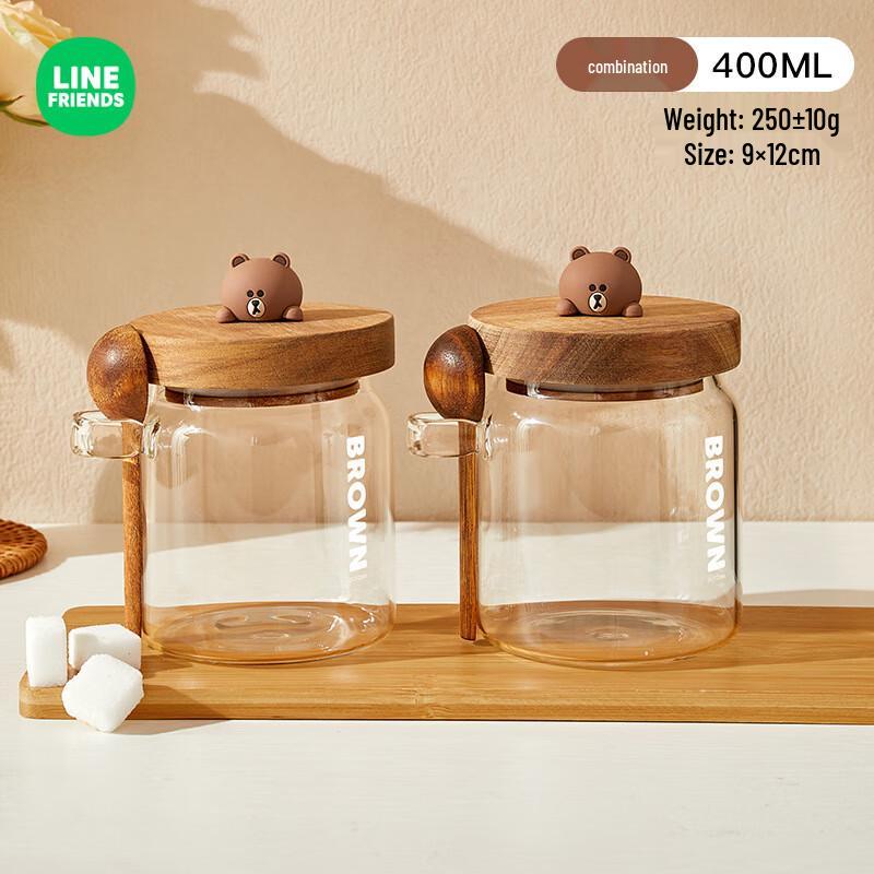 Aiki Select A1 High Borosilicate Glass Storage Jar Set