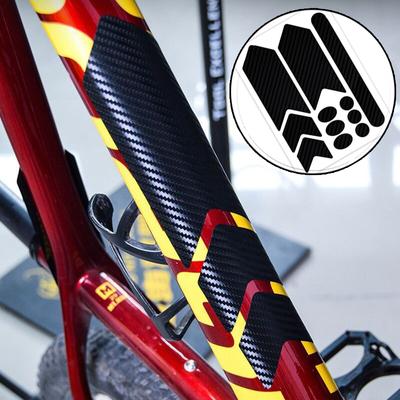 Bicycle Chain Protection Sticker Mountain Bike Care Chain Sticker Folding Frame