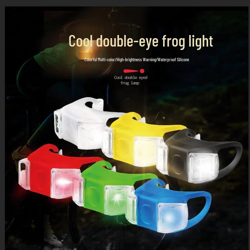 LED Flashing Warning Light for Night Cycling