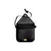 Bottega Veneta Montage Goldkette Glattes Kalbsleder Umschlag Schultertasche Mittel Damen Schultertasche Schwarz 667398-V12J0-8425