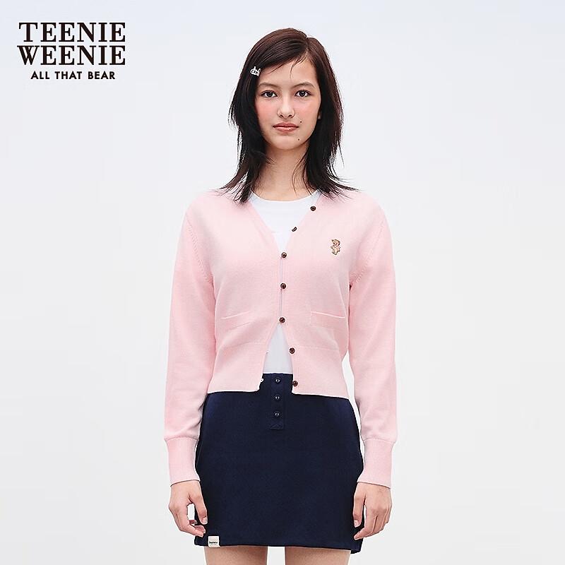 Teenie Weenie Bearnova Women s Candy Color V-Neck Cardigan M