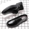 Men'S Black Leather Shoes Office/Casual Shoes JZ 6196-102