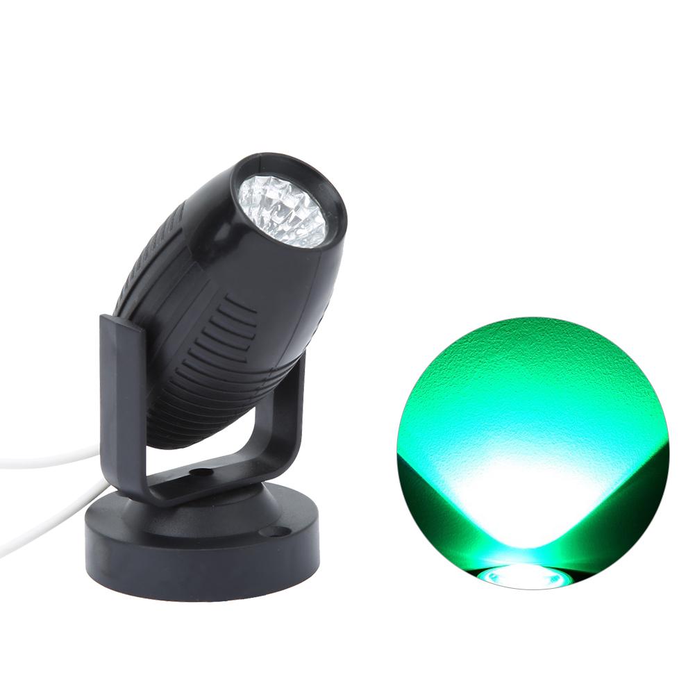 AC85 265V LED Mini Portable Adjustable Angle Spotlight Projector Lamp Beam Light for Party Stage Wedding Supplies less
