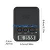 Plastic Digital Counts Up Down Timer with Lock Function 3 Volumes Levels High Visible LCD Screen for Home Workplace2