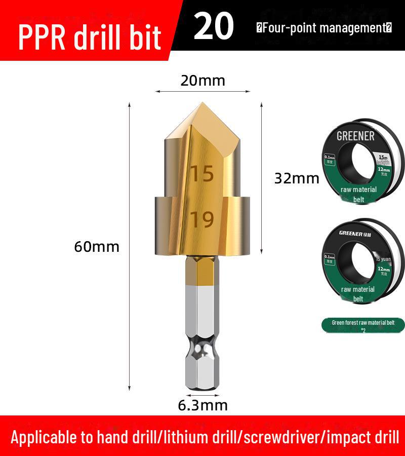 Green Forest PPR Pipe Expansion & Repair Hex Drill Opener