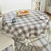 Proud Rose Waterproof Round Table Cloth Pvc Oil-Proof Table Cover European Household Round Plastic Dining Tablecloth Table Cover