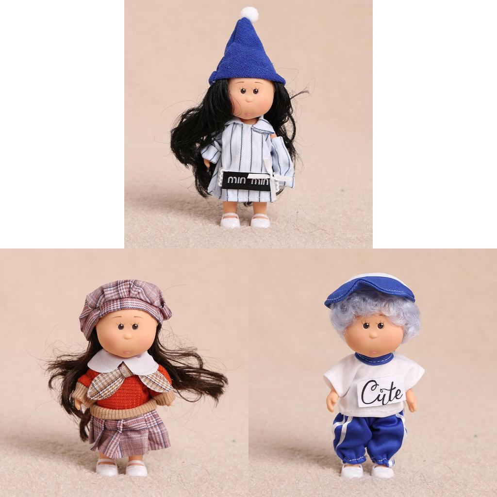 Plush Toy Small Potato Bjd Doll With Removable Outfit For Girls And Collectors