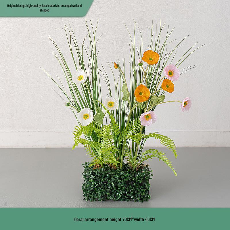 Greenery and Floral Art Installation for Open Spaces and Window Displays