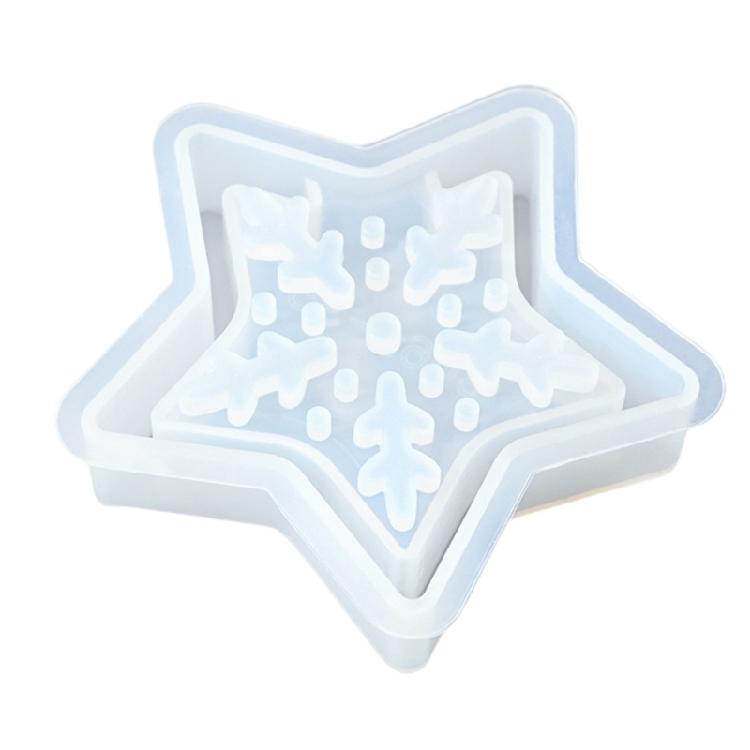 Hollowed Butterfly Heart Silicone Candle Stand Molds for Epoxy Resin Candle Holder Tealight Holder Gypsum Decoration