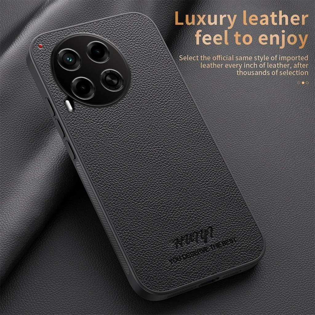 Leather Case for Tecno Camon 30 4G 5G Car Magnetic Holder Wireless Charging Silicone Hard Phone Cover TecnoCamon30 CL7 CL6 CL6k