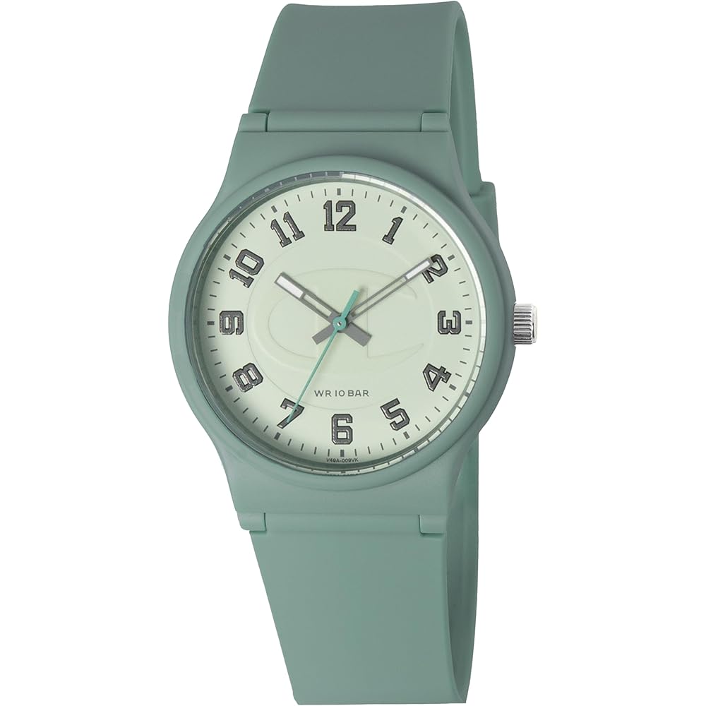 Citizen QQ Champion Analog Watch 10 ATM Water Resistant with Urethane Band VP49A-009VK Green for Men and Women