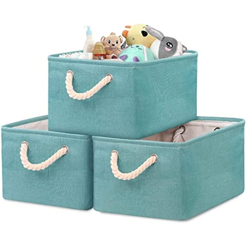 Cheap Newthinking Large Storage Box, 3 PCS Fabric Wardrobe Storage