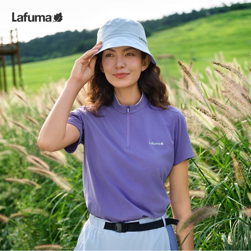 LAFUMA Women's Quick-Dry Half-Zip Sun Protection T-Shirt