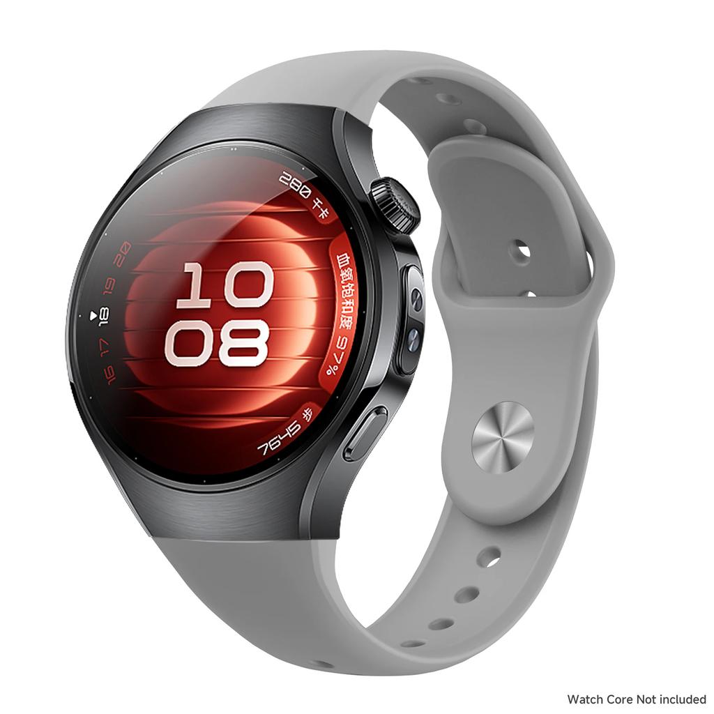 Soft Silicone Watch Strap For Huawei Watch 5 46MM No Gaps Sport Band Bracelet For Huawei Watch 5 42MM Wrist Band Watchbands