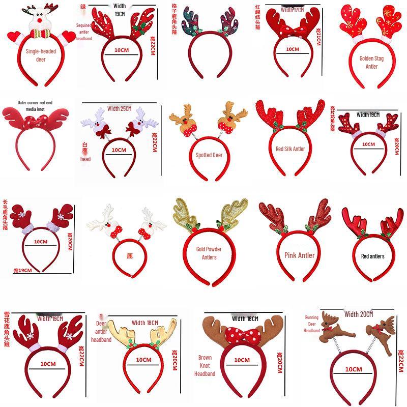 Christmas Hair Clip & Headband Set: Snowman Ornament, Bow, Hat - Perfect Holiday Accessories for Kids