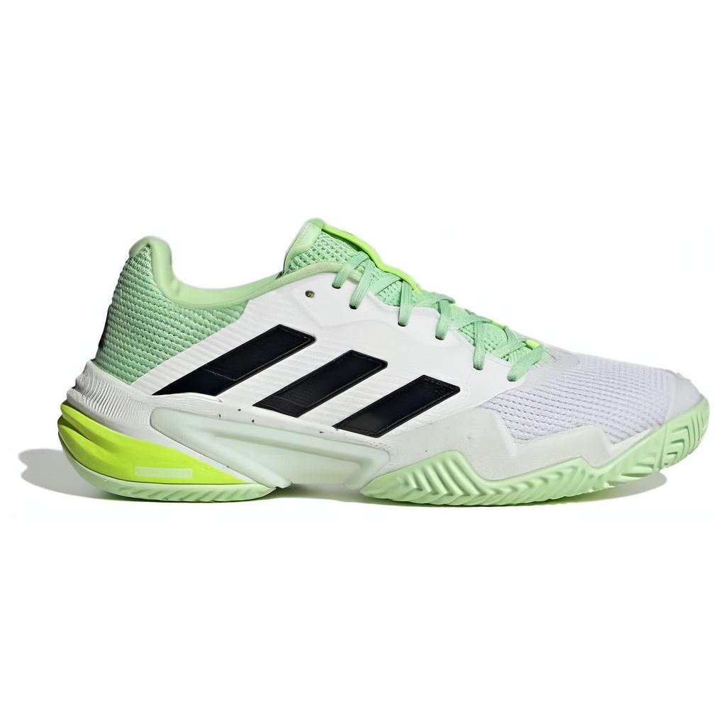 New Adidas Barricade 13 Cloud White Core Black Semi Green Spark IG3114