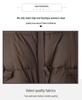 Women's Short Down Jacket: New Style Winter Cotton-Padded Coat with Large Fur Collar, High-End Design.