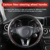 Univerzální protiskluzový kryt volantu z uhlíkových vláken pro Toyota Yaris Corolla Avensis Aygo Vitz Vios Yaris Mark-X Mirai