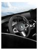 Compatible Winter Suede Steering Wheel Cover for Mercedes C260L, E300L, GLC300L, GLB200