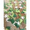100PCS Snowflake and Evergreen Tree Table Confetti,Winter Wonderland Party Decoration for Bridal Shower Bachelorette Party Decor
