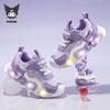 Kuromi Girls' Light-Up Toddler Sneakers – Cute Autumn 2025 Fashion Style