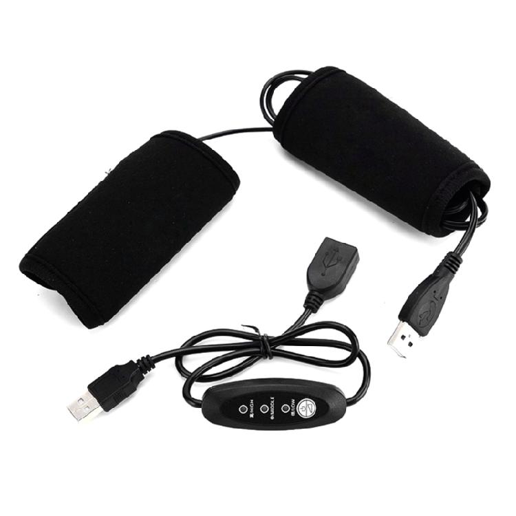 1Pair Universal Heated Grips 5V Motorcycle Bike Electric Heating Handle Kit 1